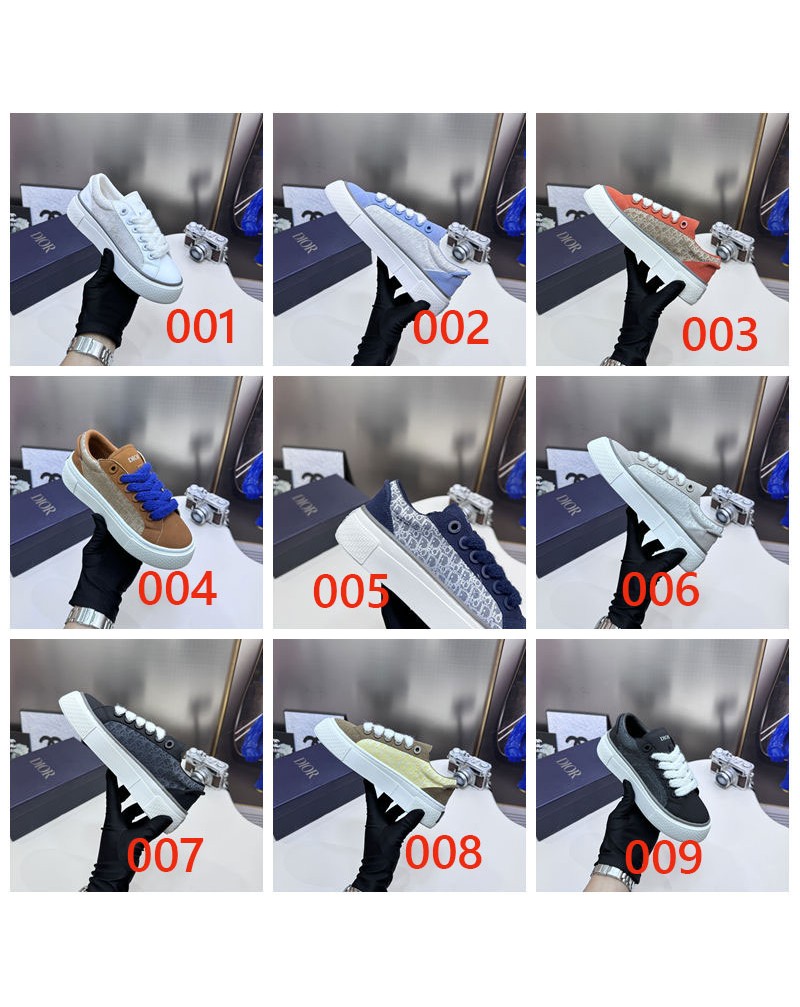ディオール スニーカーメンズ向け オシャレファッション 人気靴キャンバスシューズ