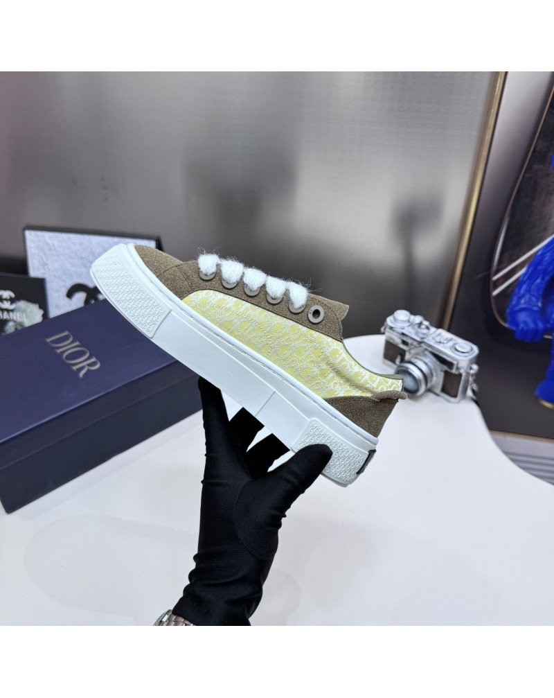 ディオール スニーカーメンズ向け オシャレファッション 人気靴キャンバスシューズ