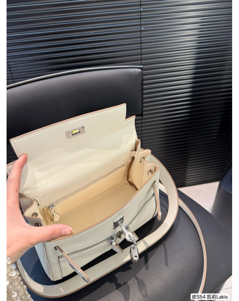 エルメス ハンドバッグケリーショルダーバッグ高品質革製セレブ愛用