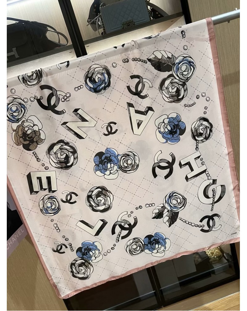 シャネル スカーフオシャレ 小香風柔らかいソフトスカーフ