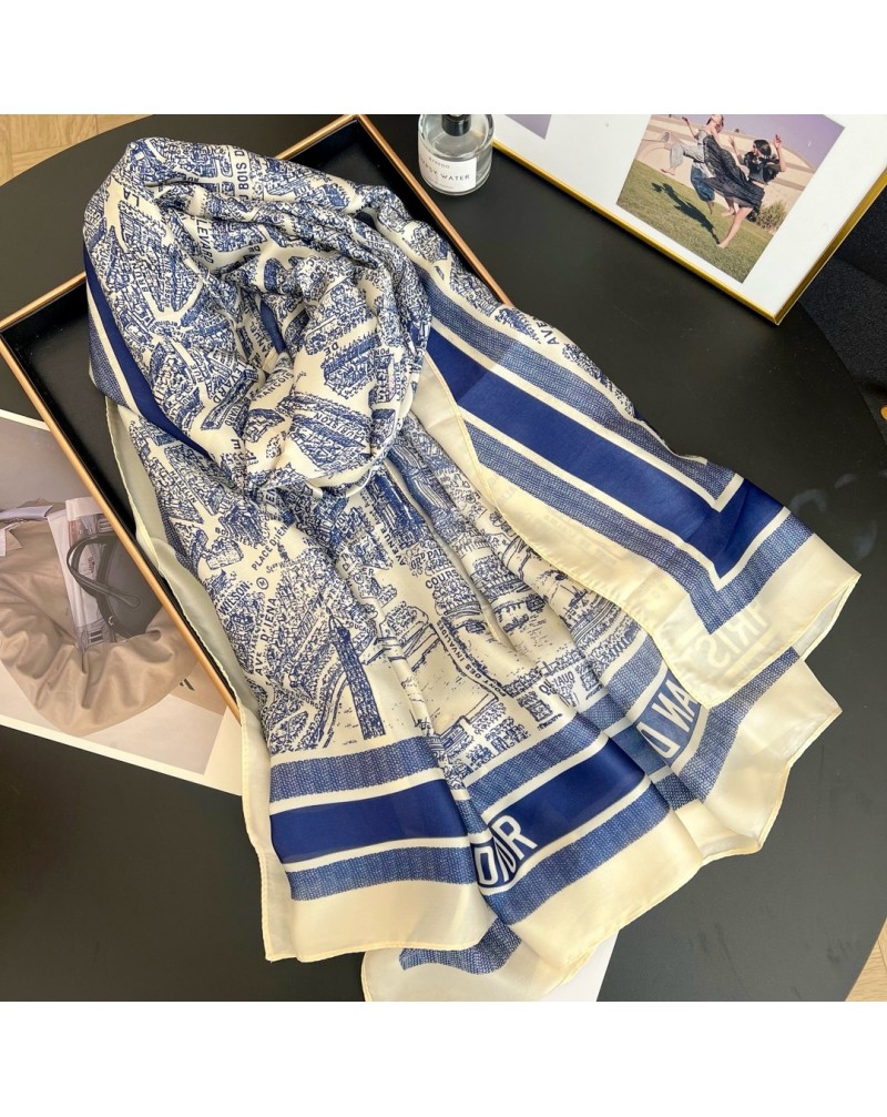ディオール スカーフ人気柔らかいショールオシャレ