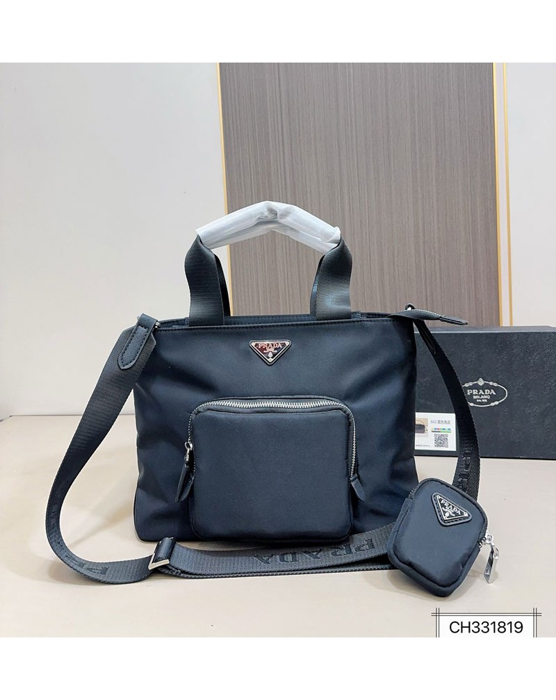 プラダ ショルダーバッグ超人気ファッションオシャレ簡約ハンドバッグポケット付き