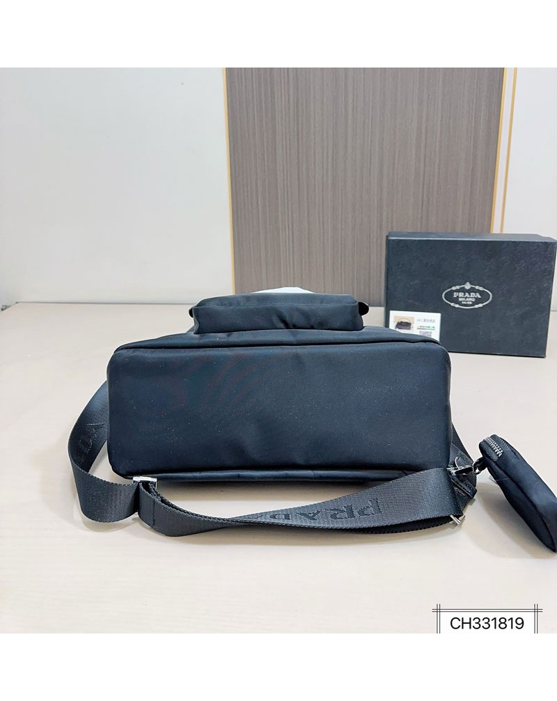 プラダ ショルダーバッグ超人気ファッションオシャレ簡約ハンドバッグポケット付き