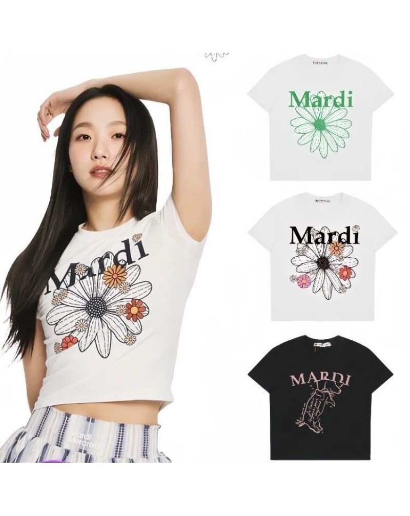 MARDI Tシャツ短袖個性潮流人気ブランドてシャツ韓国風