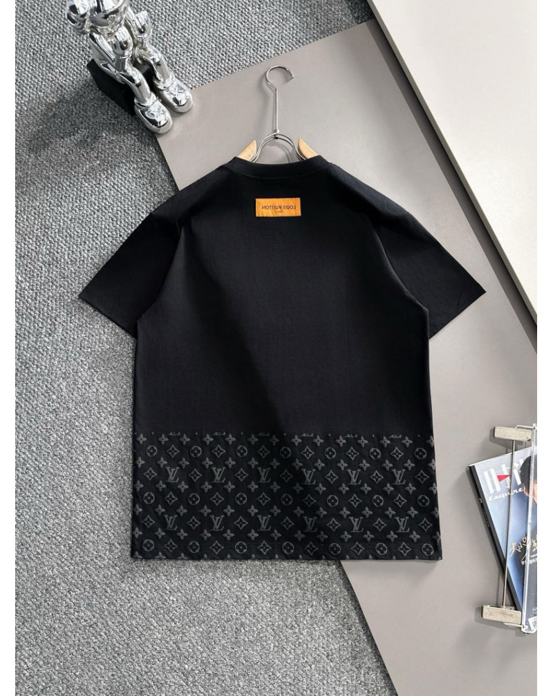 ルイヴィトン Tシャツ男女兼用ポケット付きオシャレ新作ティシャツ半袖