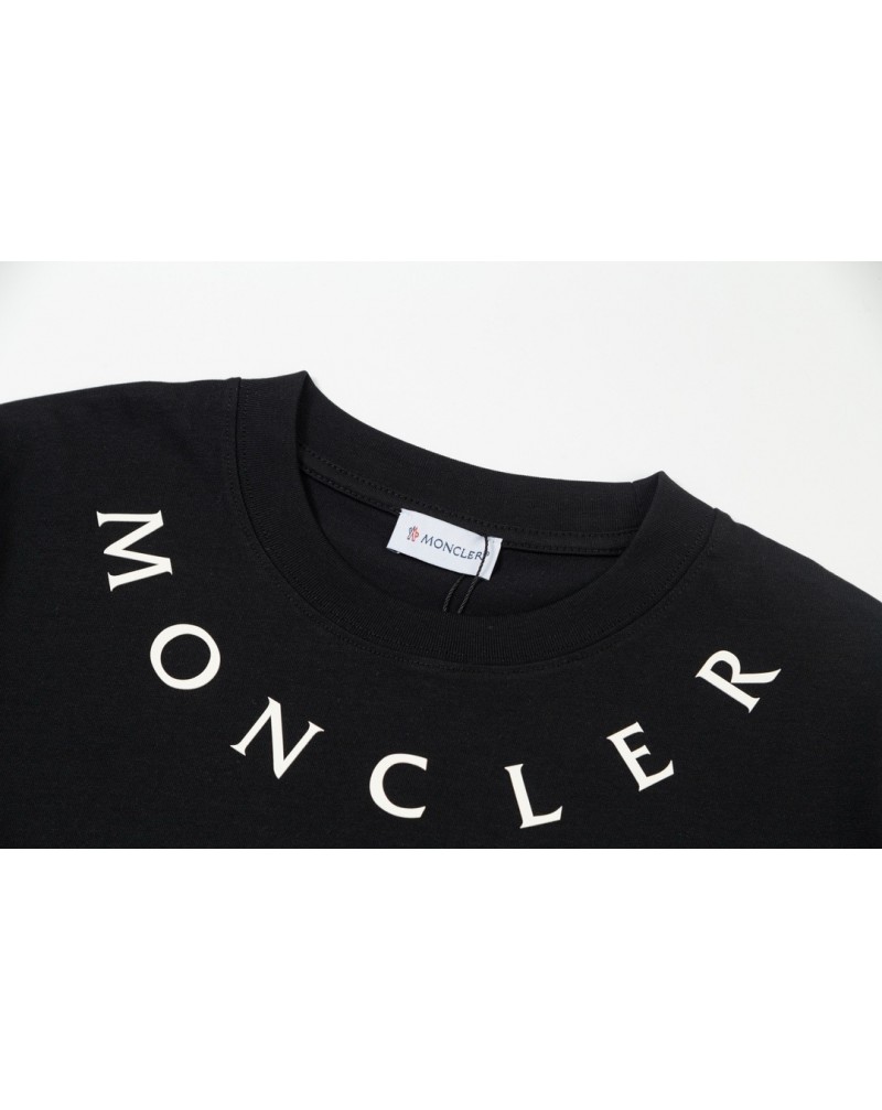 モンクレール Tシャツ短袖コットンティシャツコットンオシャレ半袖男女兼用