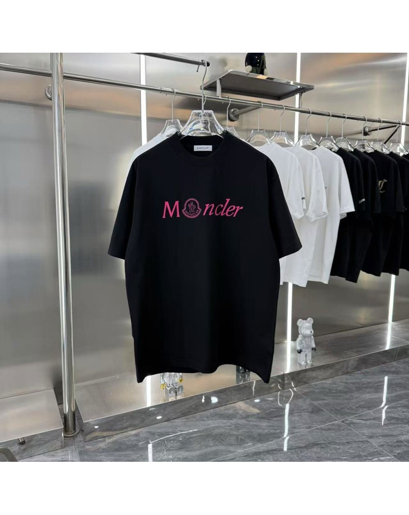 モンクレール Tシャツオシャレティシャツ半袖カジュアル潮流人気Tシャツ短袖メンズレディース兼用