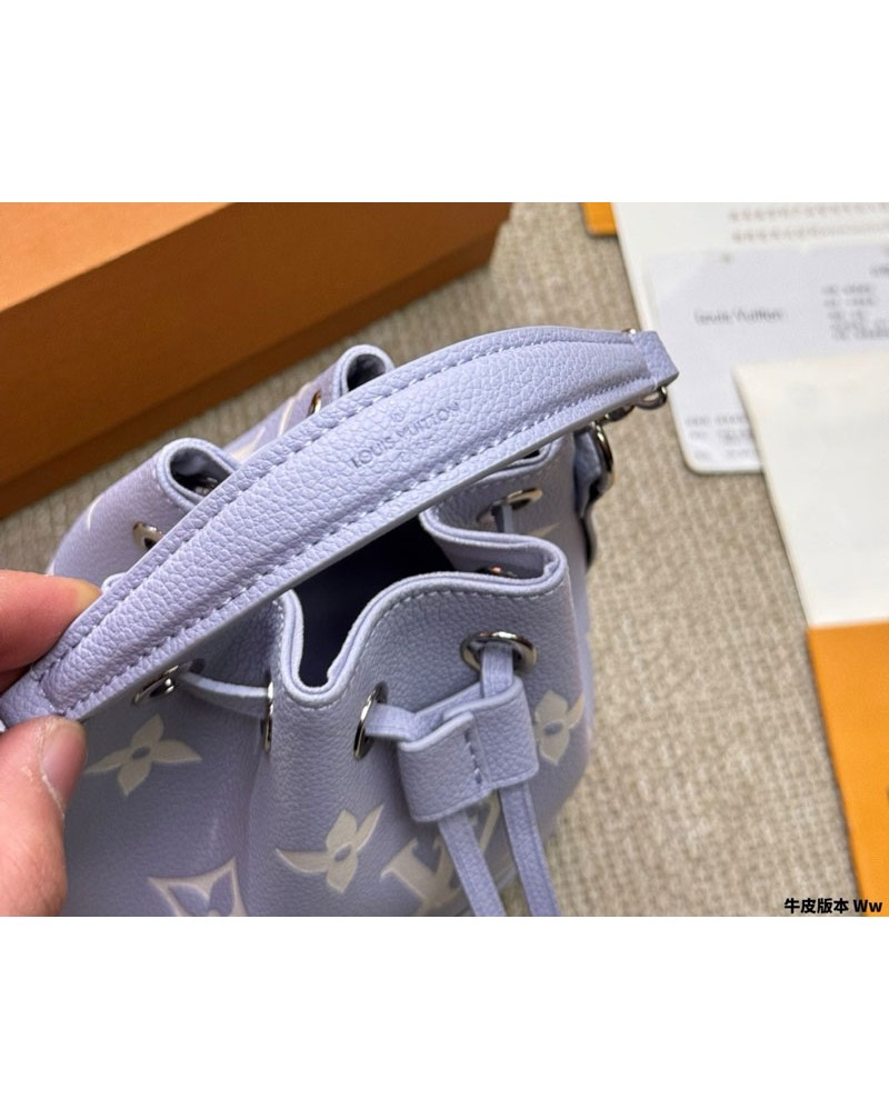 ルイヴィトン ミニバケツバッグ高品質牛革製ハンドバッグ巾着