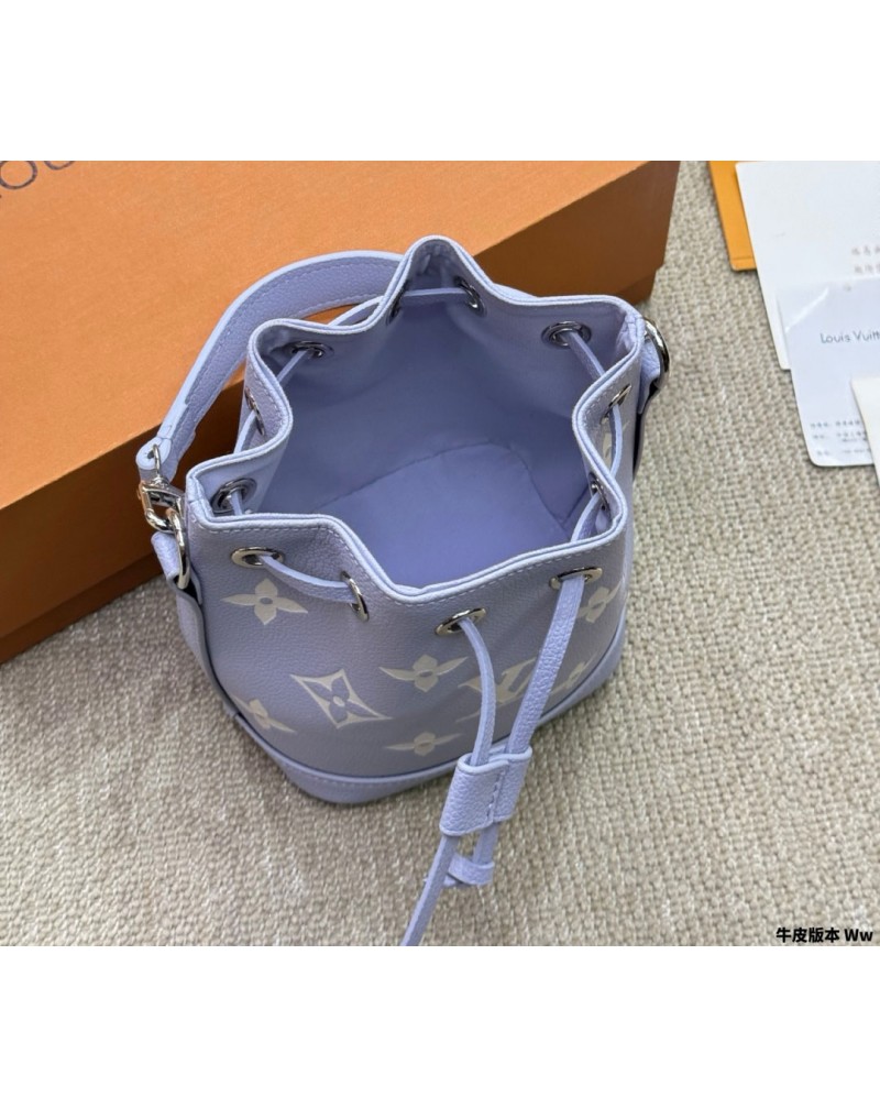 ルイヴィトン ミニバケツバッグ高品質牛革製ハンドバッグ巾着