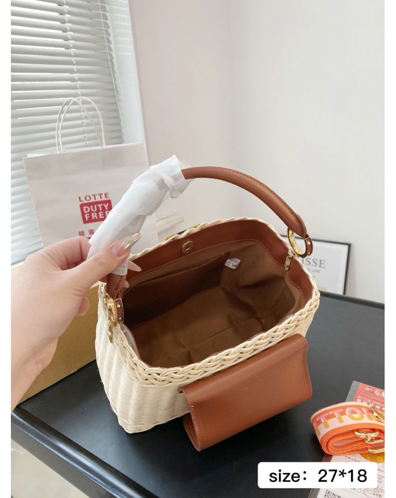 ルイヴィトン トートバッグ新品かわいいカゴバッグシンプルショルダーバッグオシャレ