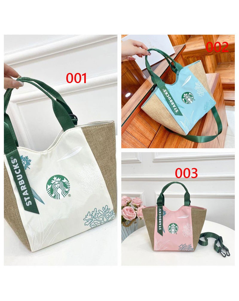 スターバックス トートバッグかわいいスターバックスショルダーバッグ