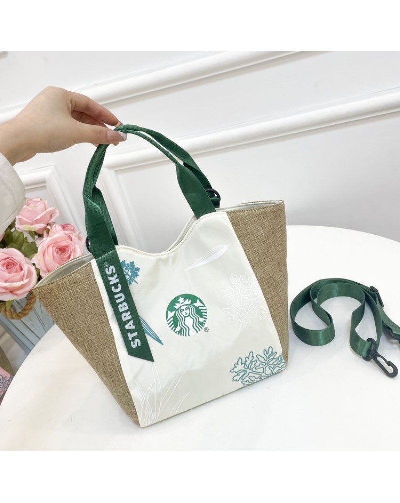 スターバックス トートバッグかわいいスターバックスショルダーバッグ