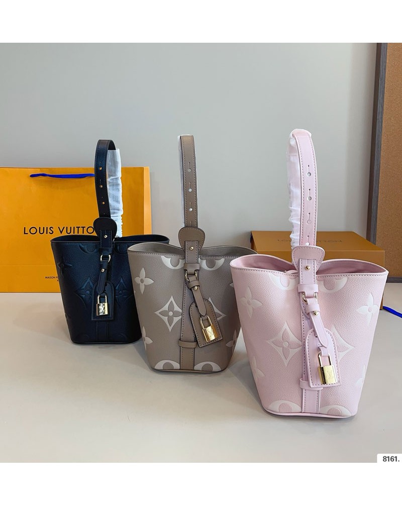 ルイヴィトン ミニバケツバッグ高級ポケット付きオシャレ人気新品女性向けハンドバッグall inbb