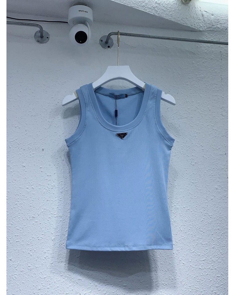 プラダ ベスト簡約 オシャレ人気ファッショントップス無袖