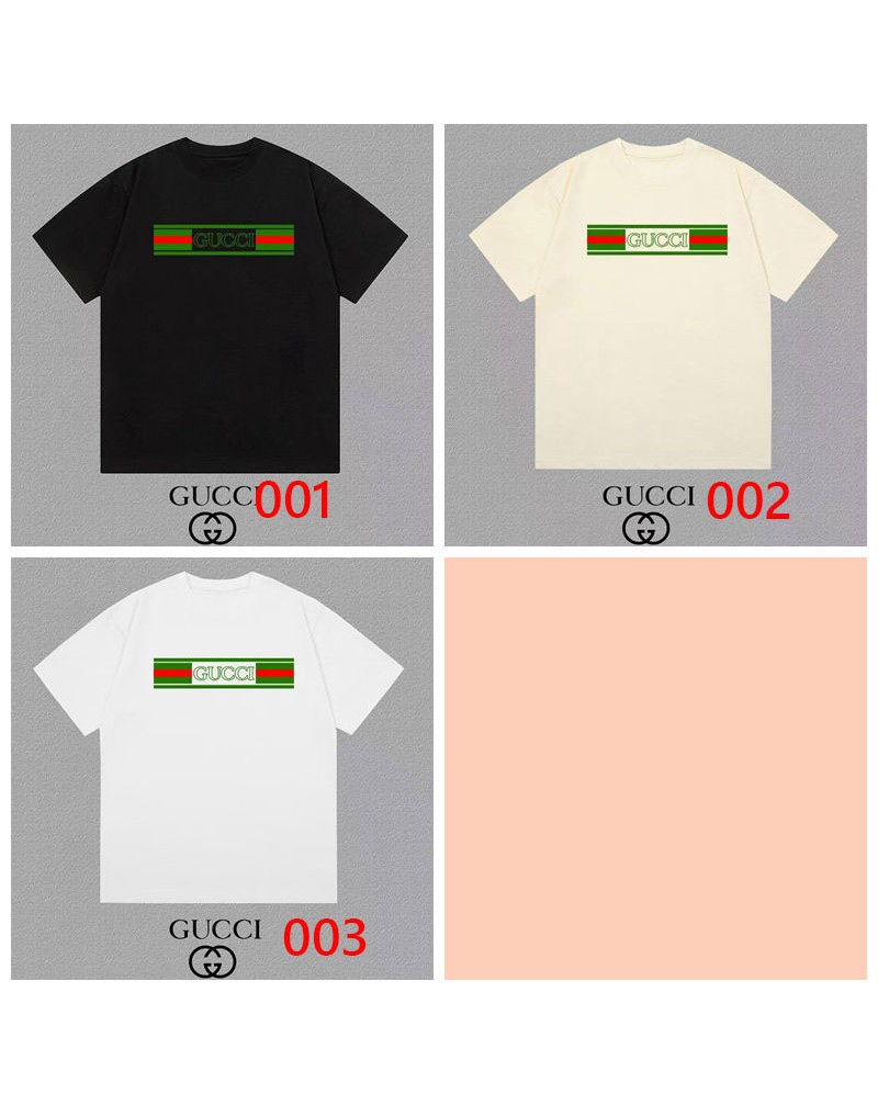 グッチ Tシャツ短袖男女兼用ファッショナブルティシャツ半袖oversize