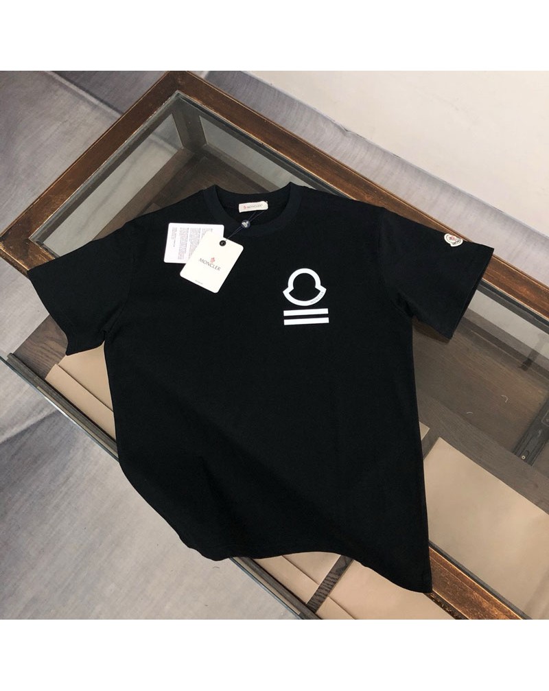 モンクレール Tシャツ短袖男女兼用コットンティシャツ夏ウェア短袖オシャレ