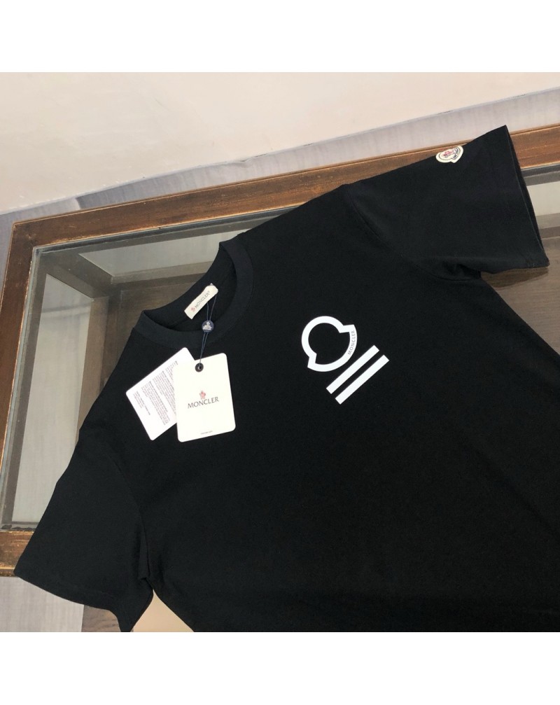 モンクレール Tシャツ短袖男女兼用コットンティシャツ夏ウェア短袖オシャレ