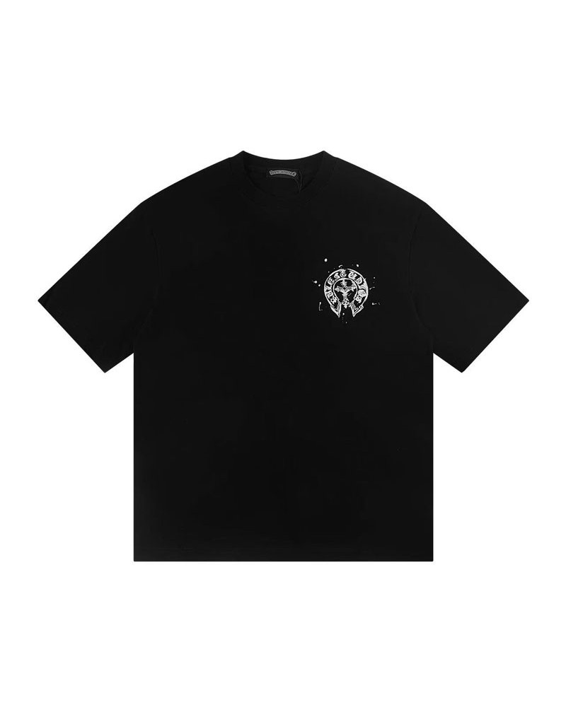 クロムハーツ Tシャツ潮流個性短袖男女兼用ティシャツ半袖カジュアルファッション感