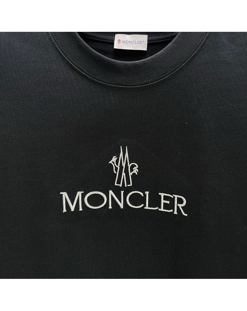 モンクレール Tシャツ短袖コットン精緻刺繍ティシャツトップス男女兼用
