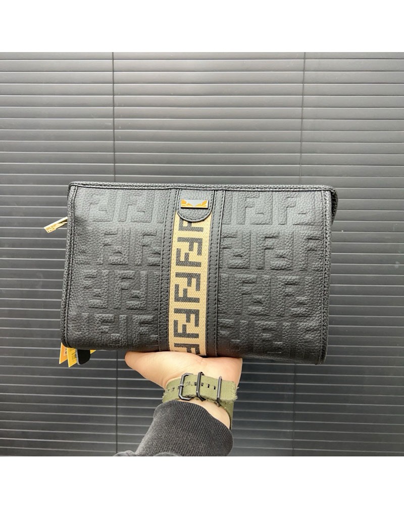 フェンデイ クラッチメンズ向けビジネス風手持ちバッグ