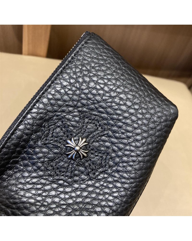 クロムハーツ 小銭入れカード入れ超人気三つ折りお札入れ潮流