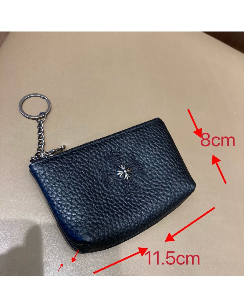 クロムハーツ 小銭入れカード入れ超人気三つ折りお札入れ潮流