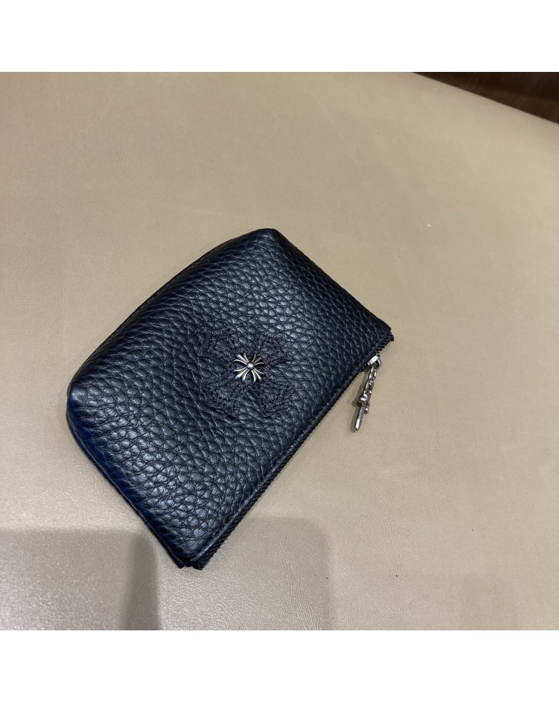 クロムハーツ 小銭入れカード入れ超人気三つ折りお札入れ潮流