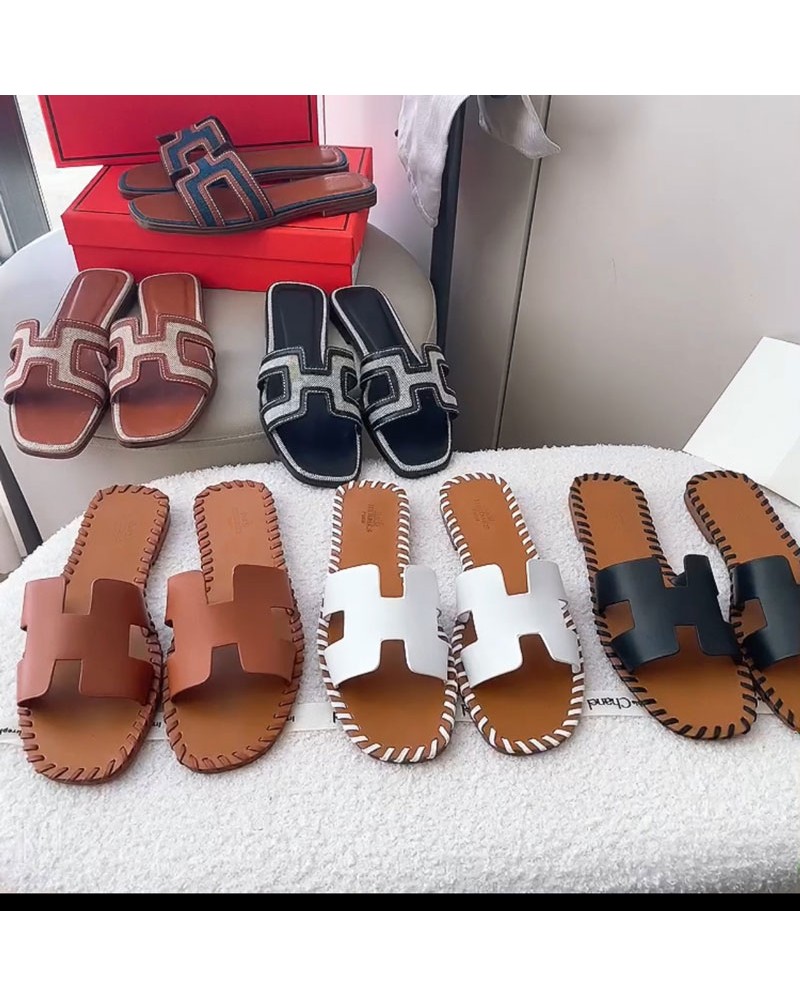 エルメス スリッパオシャレブランド hermesサンダル女性人気