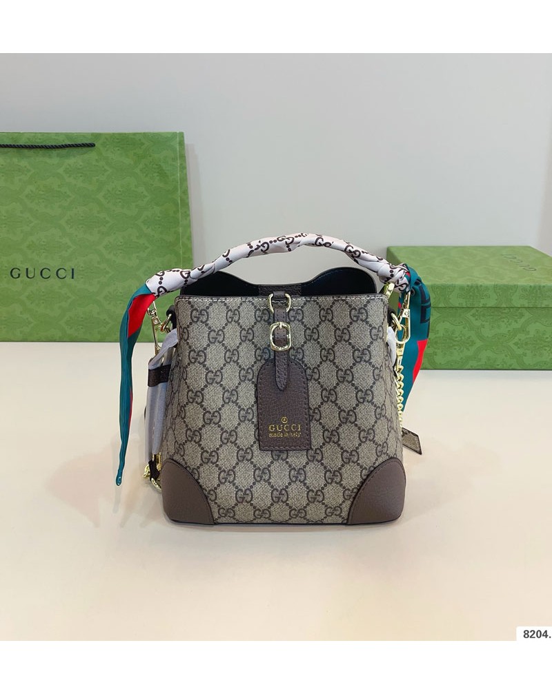 グッチ バケツバッグブランドショルダーバッグ革製オシャレ