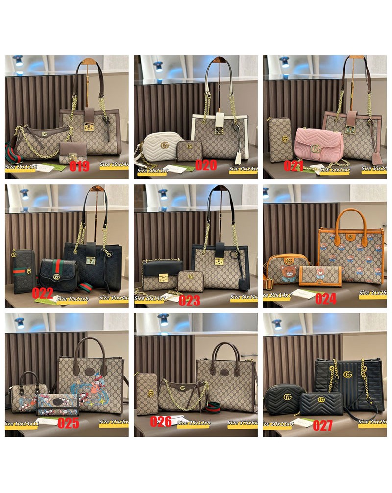 グッチ  バッグ財布三点セット人気ブランドカバンセット