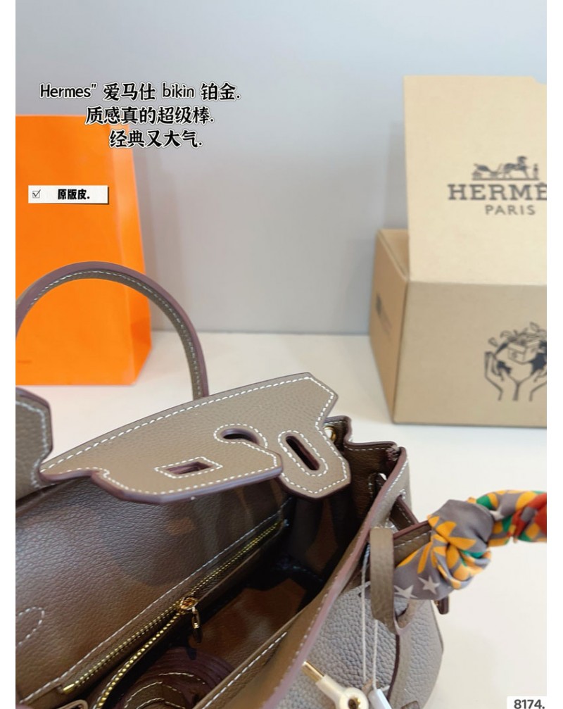 エルメス ハンドバッグ 高品質牛革製ファッションおしゃれカバンプラチナパック