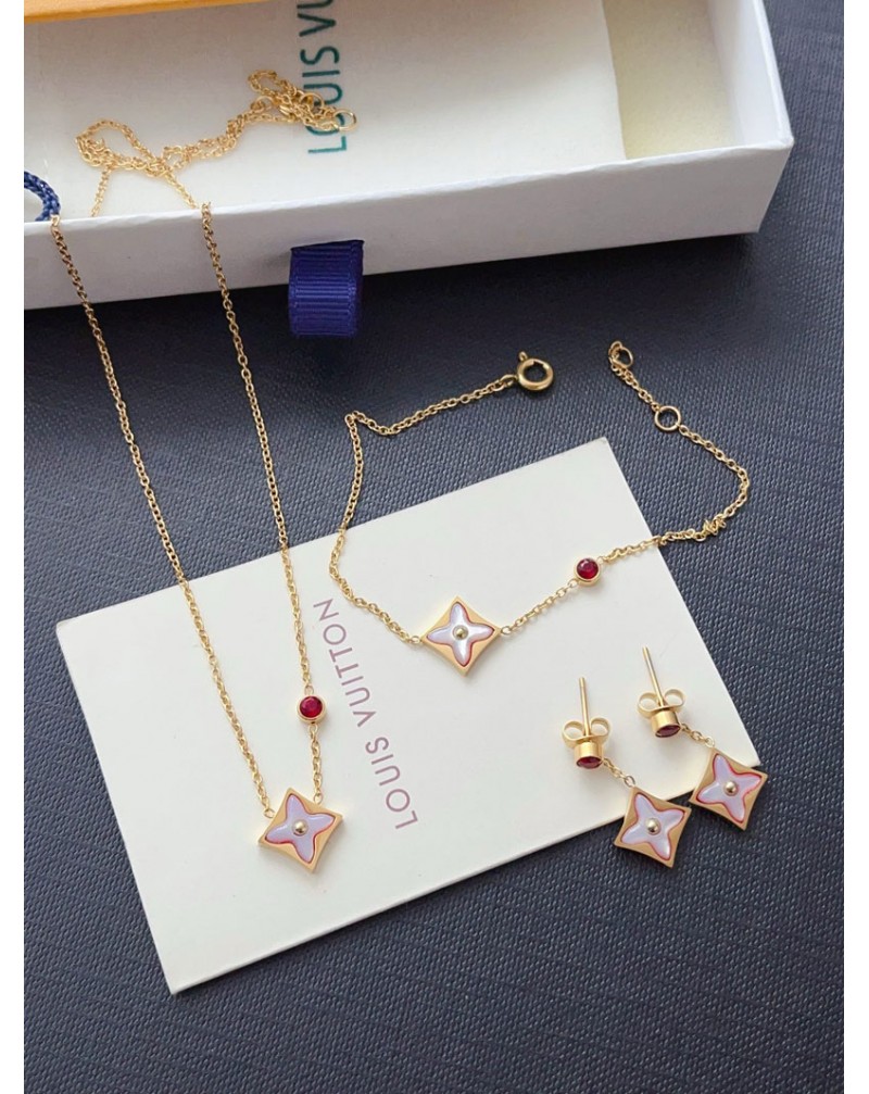 ルイヴィトン ピアスブレスレットネックレスオシャレ可愛い