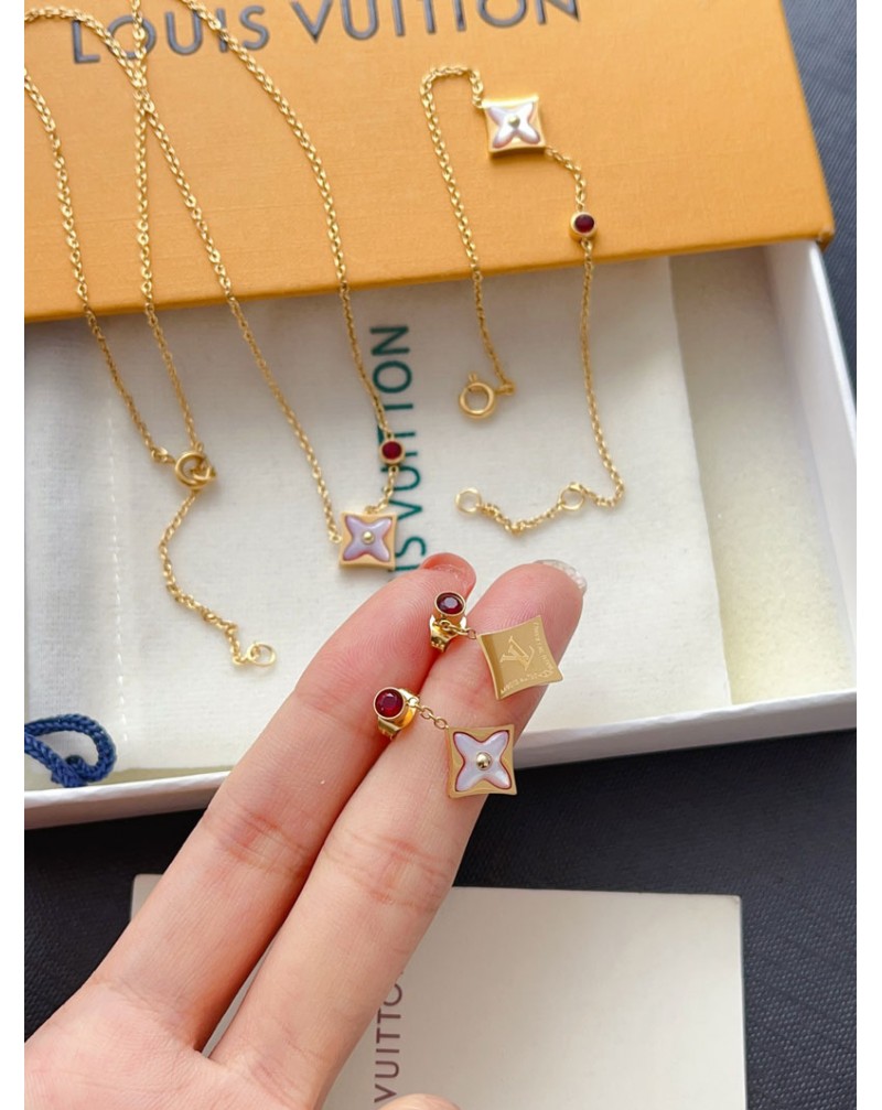 ルイヴィトン ピアスブレスレットネックレスオシャレ可愛い