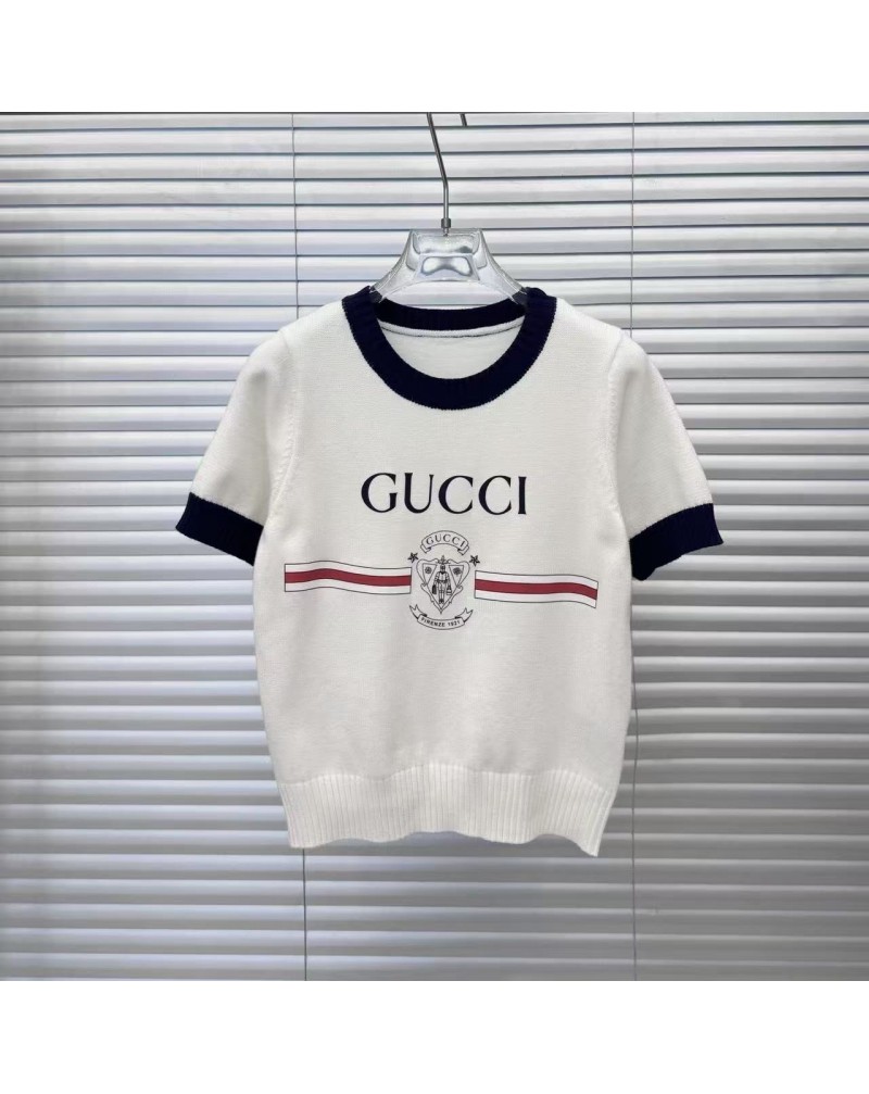 グッチ 半袖Tシャツニットトップスオシャレ洋服女性向け人気