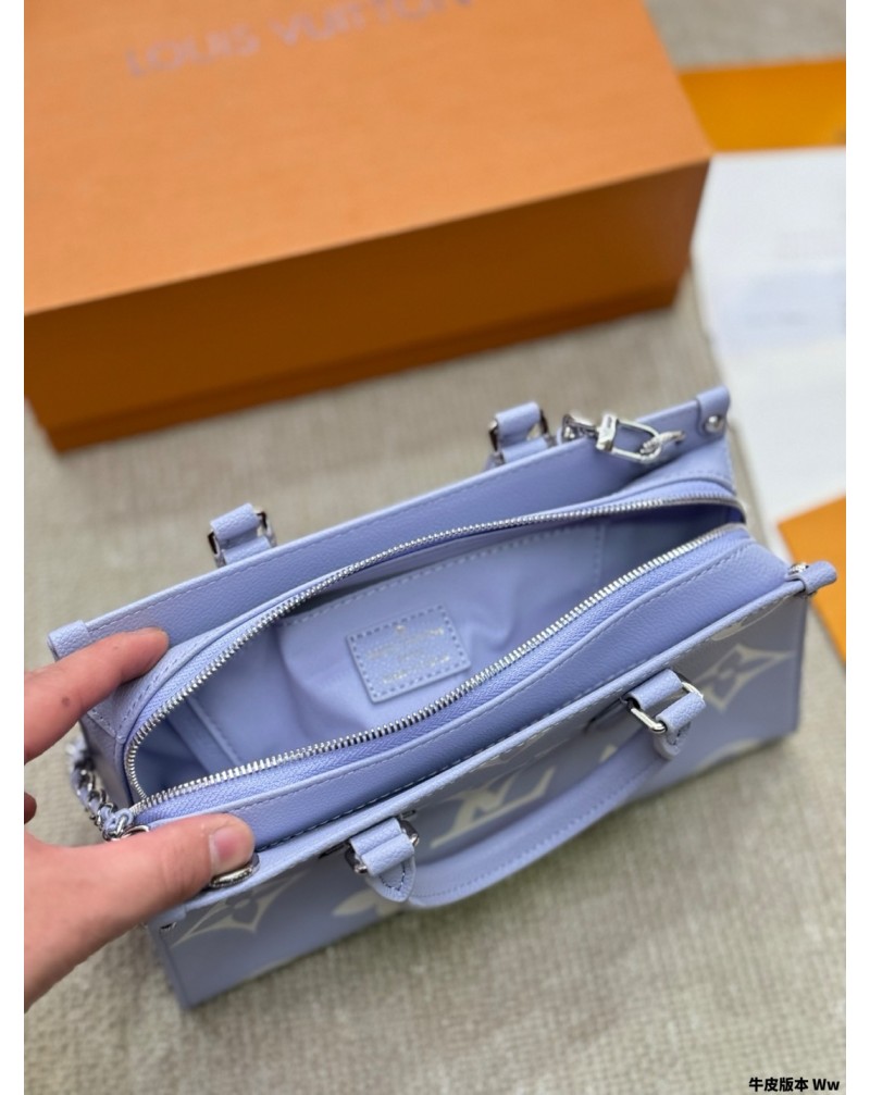 ルイヴィトン トートバッグオシャレパープルショルダーバッグ人気新作高品質牛革製