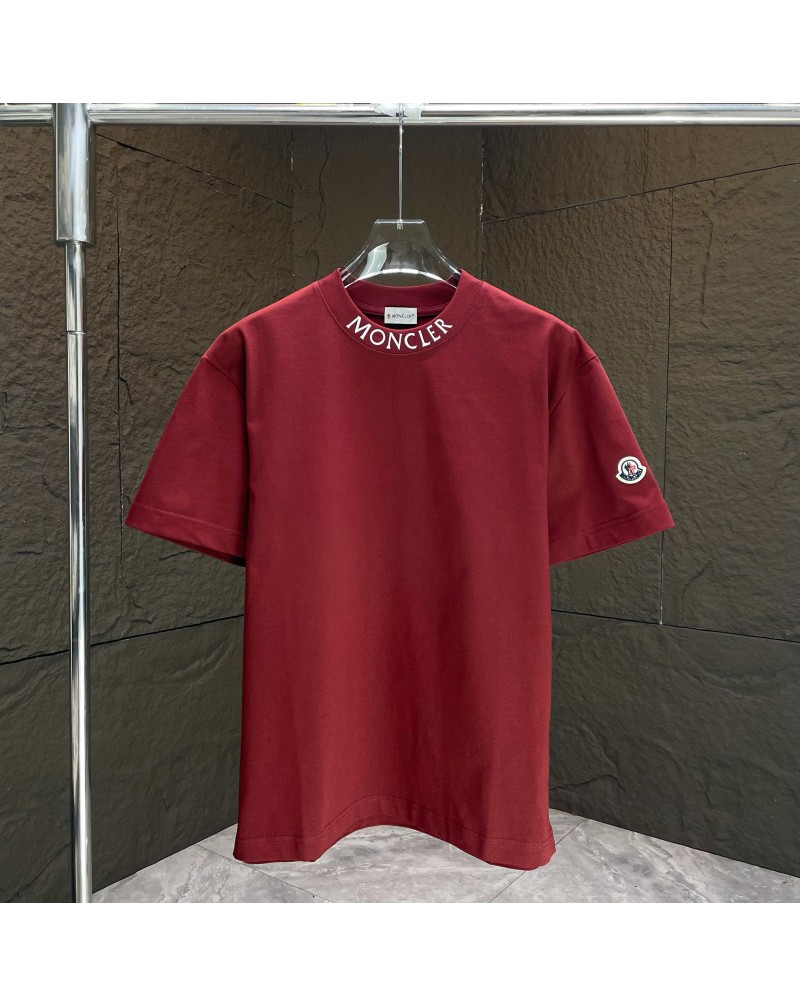 モンクレール Tシャツ短袖コットンティシャツ半袖カジュアル潮流トップス男女兼用
