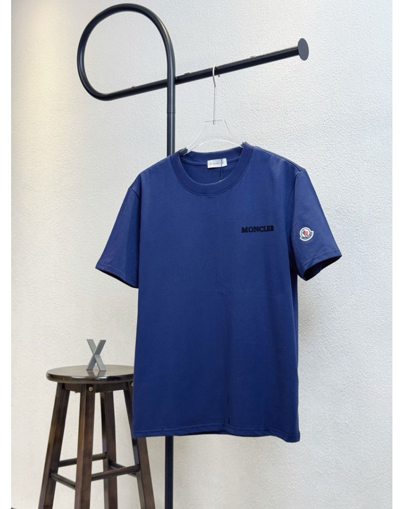 モンクレール Tシャツ男女向け人気短袖カジュアル潮流半袖