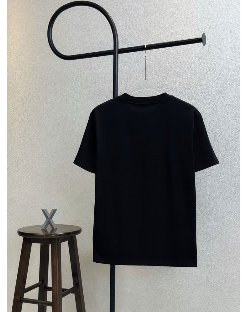 モンクレール  Tシャツ  ペアお揃いオシャレ潮流個性コットンティシャツ半袖精緻刺繍