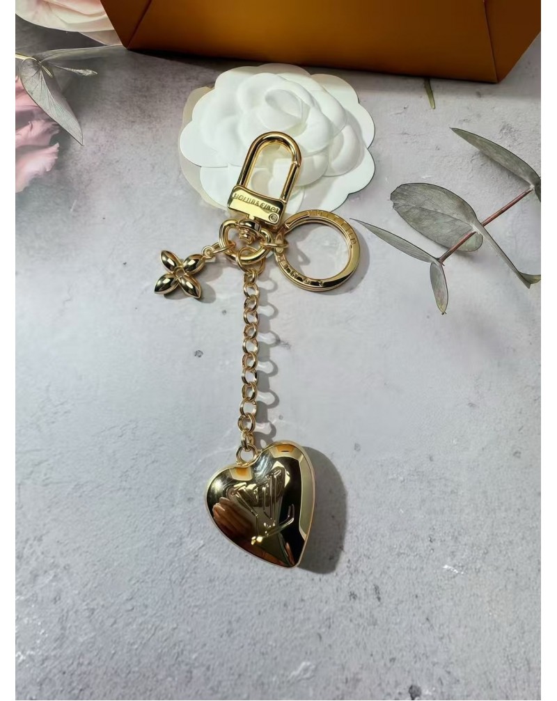 ルイヴィトン キーホルダー可愛い心型オシャレペンダントバッグのお飾り物