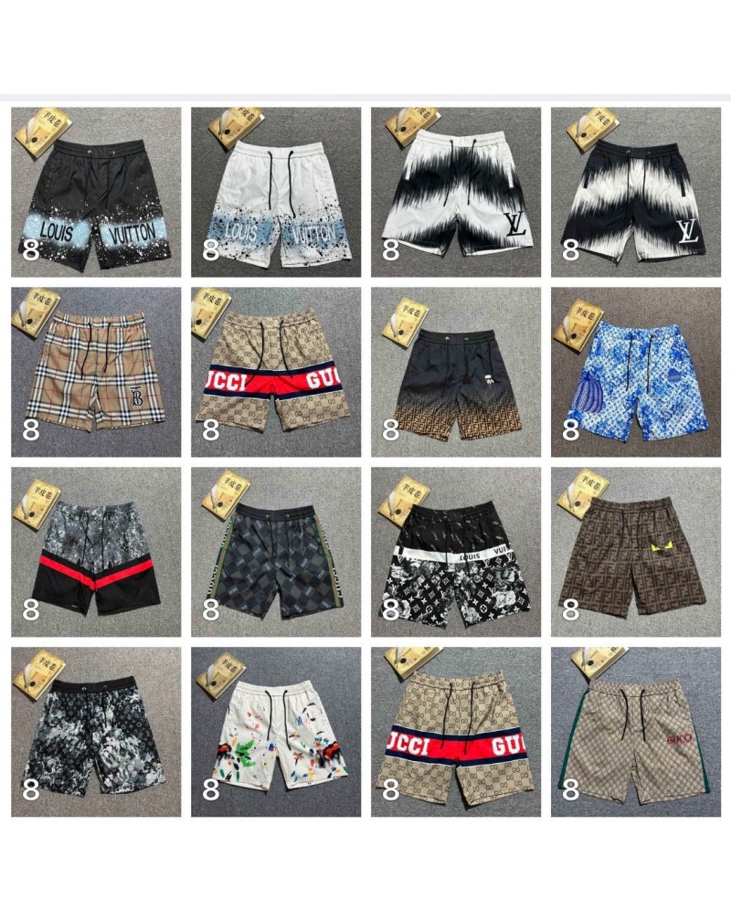 ルイヴィトン ハーフパンツグッチフェンデイディオールバレンシアガ 潮流人気バーバリー半ズボン速乾ビーチパンツ