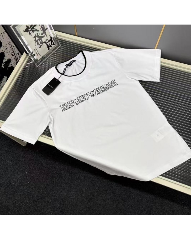 アルマーニ Tシャツ短袖カジュアル人気ティシャツ半袖トップス