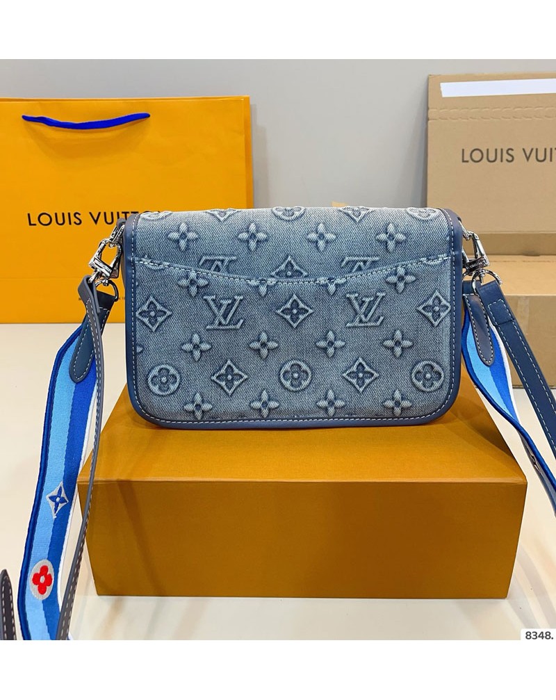 ルイヴィトン バッグオシャレデニム製人気ショルダーバッグ高品質精緻浮き彫りモノグラム