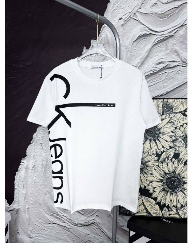 カルビン クラインTシャツ 潮流CK短袖男女向けティシャツ半袖カジュアル人気