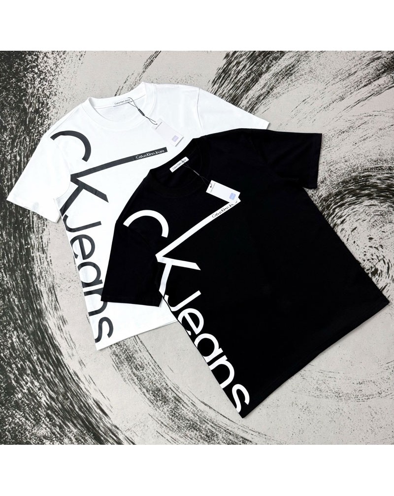 カルビン クラインTシャツ 潮流CK短袖男女向けティシャツ半袖カジュアル人気