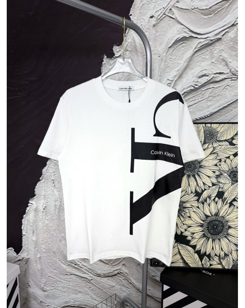カルビン クラインTシャツ 潮流CK短袖男女向けティシャツ半袖カジュアル人気