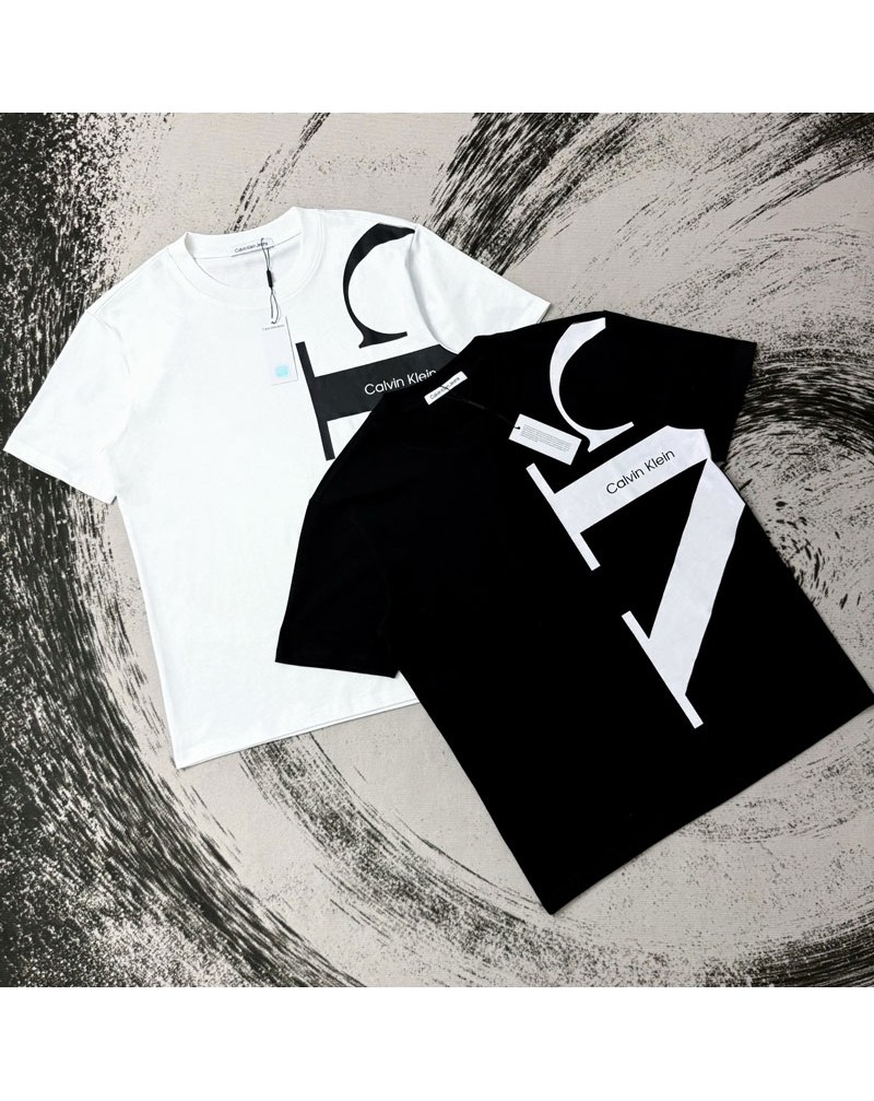 カルビン クラインTシャツ 潮流CK短袖男女向けティシャツ半袖カジュアル人気