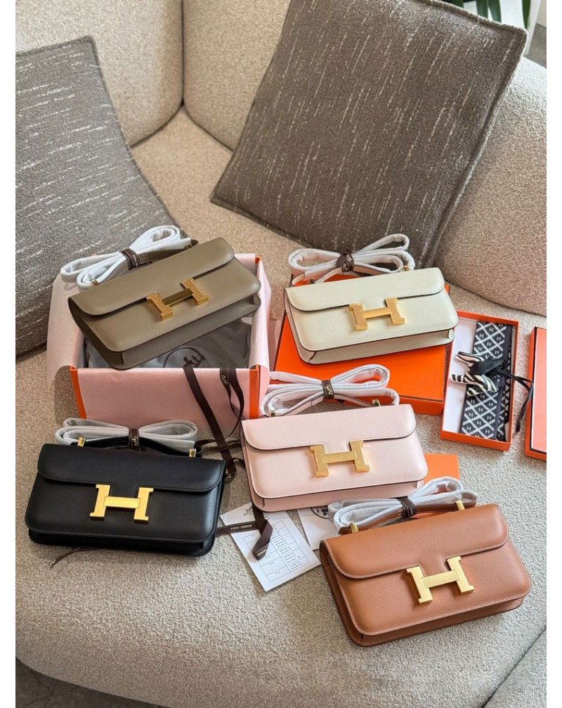 エルメス ショルダーバッグ高品質牛革製かわいいペンダント付き斜め掛けバッグ女性用