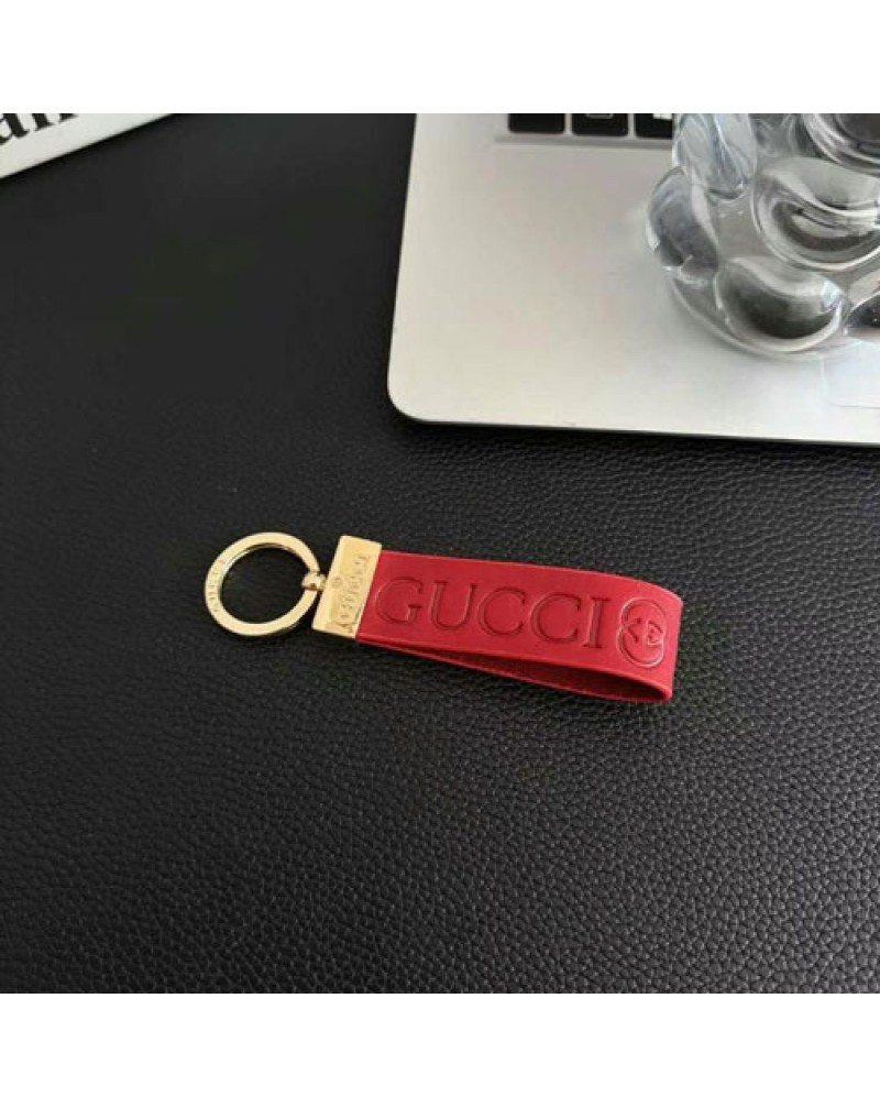 グッチ キーホルダー人気新作レザー製キーリングオシャレ