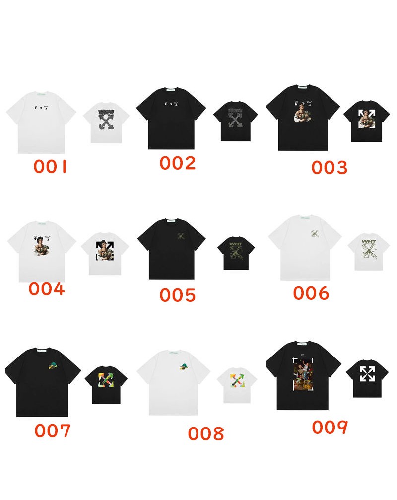 オーフホワイト tシャツオシャレ潮流個性人気off-white ティシャツ短袖男女向け人気