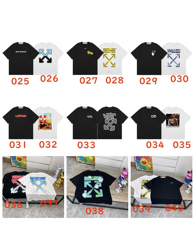 オーフホワイト tシャツオシャレ潮流個性人気off-white ティシャツ短袖男女向け人気